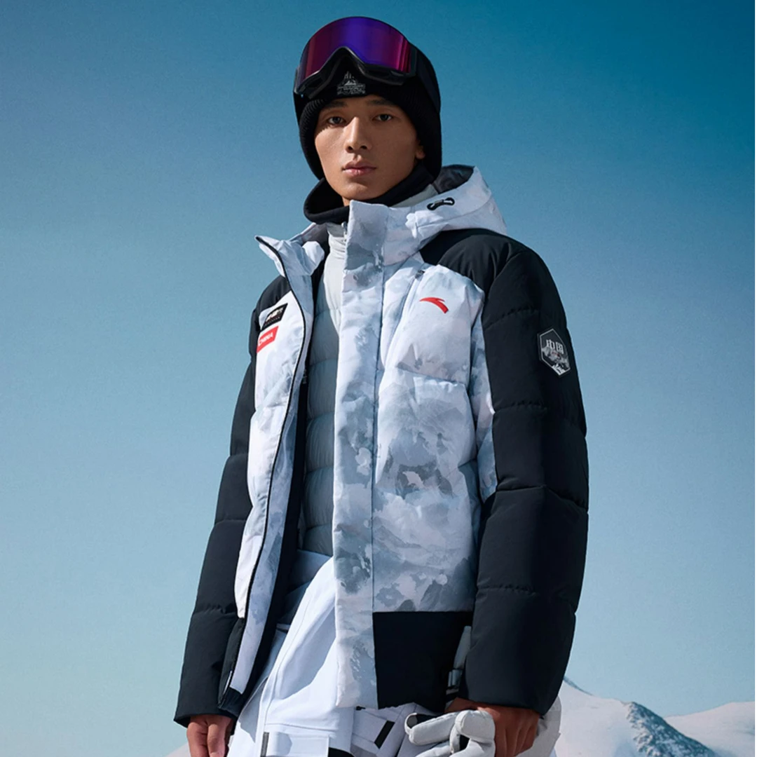 冰甲羽绒丨男款冬季保暖短款防风防泼水连帽上衣-152447926N