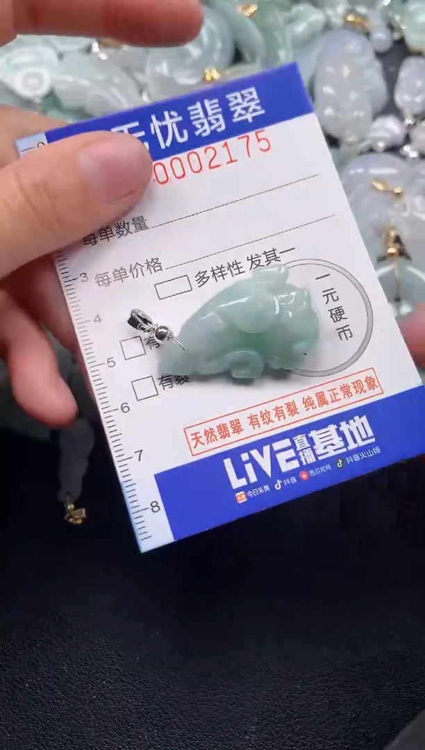 颈饰未镶嵌翡翠2175