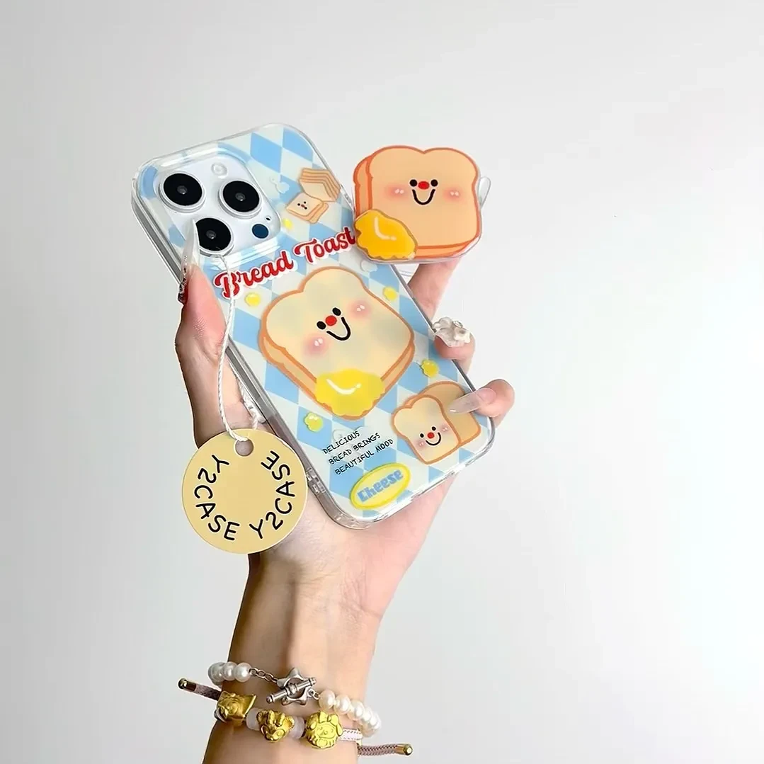 菱格吐司适用苹果16/15手机壳iphone13pro12女14小米oppo华为vivo