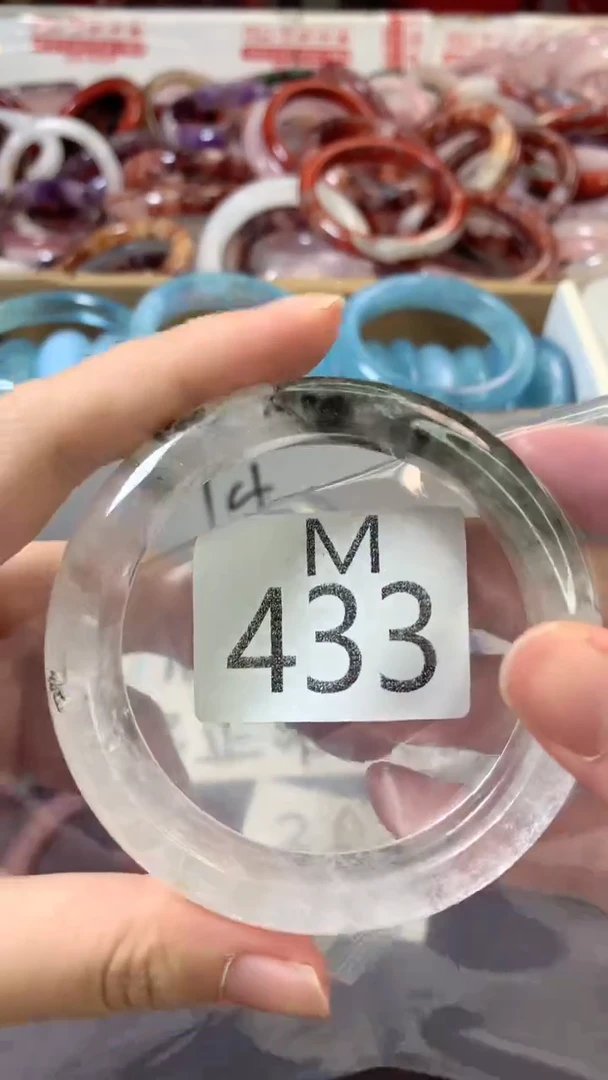 水晶手镯未镶嵌58+手镯M433