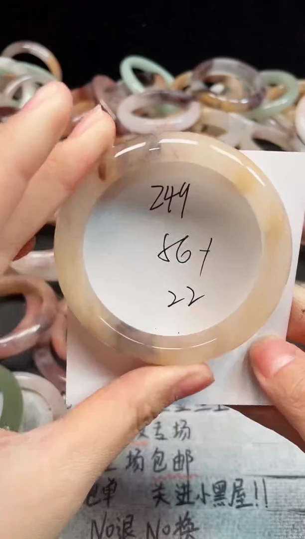 未镶嵌手镯石英质玉249