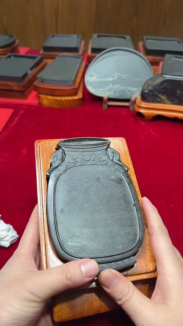 汪德钦歙砚 老坑 一方