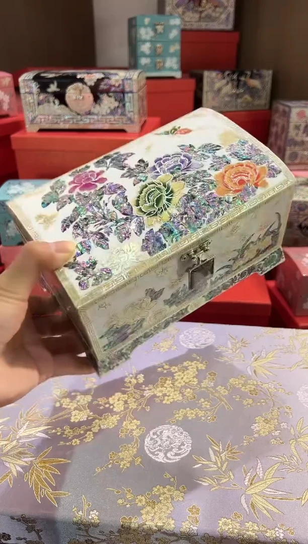 手工微瑕 · 满贝底 · 弘贝雅螺钿漆器