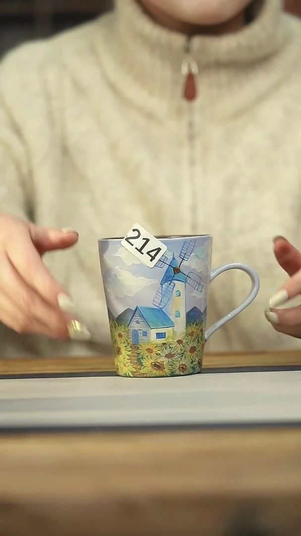 设计师手作款/石一款咖啡杯