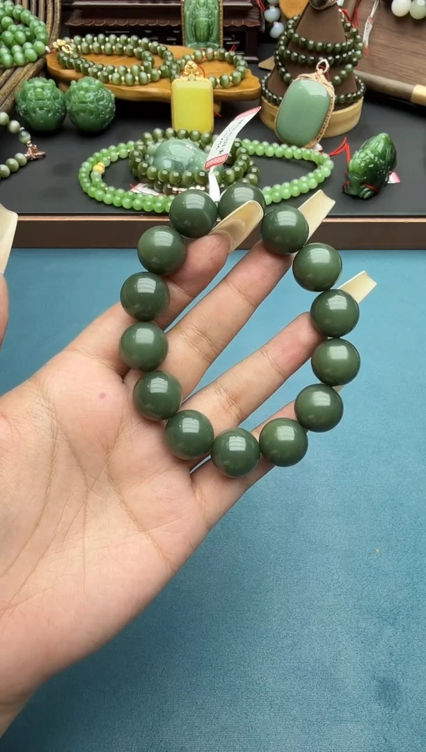 未镶嵌手串和田玉szqdq16
