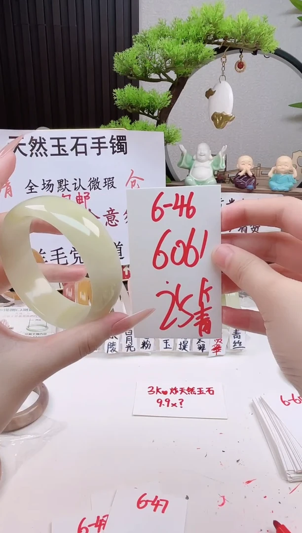 石英质玉手镯未镶嵌6-46