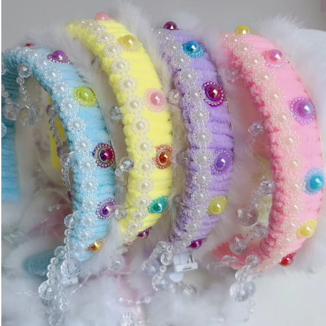 【带灯】升级版香妃花环材料包手工DIY全套热卖冬季爆款头饰发箍