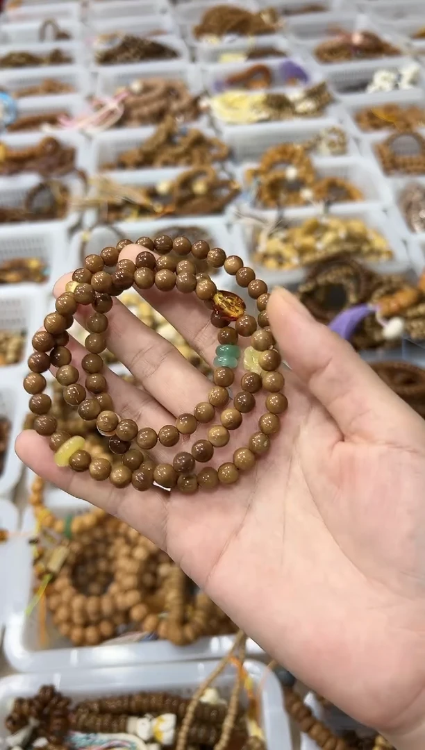 手串库克卡7mm库克多圈叠戴 脖挂