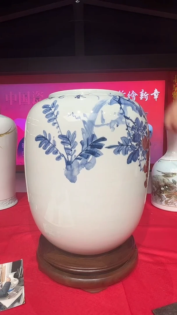 其他崔景哲-瓷器-B大-春色满圆
