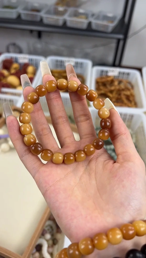 吊坠菩提根/象牙果卡9风化小糖豆高油文玩通货默认瑕不退不换347