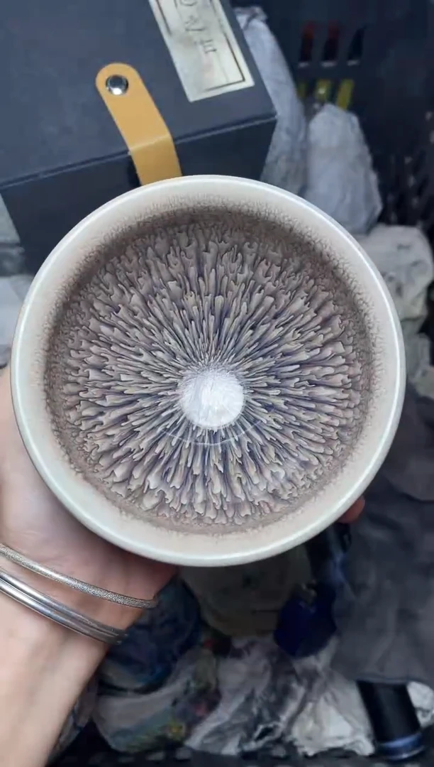 茶盏银丝水牙 盏三疯建盏茶器