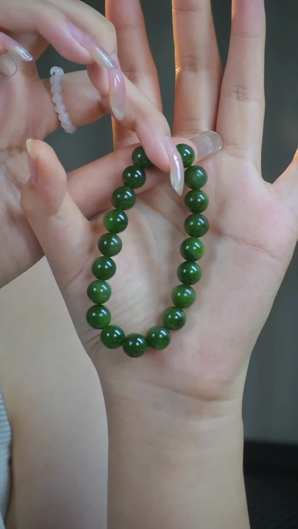 手串未镶嵌和田玉9mm