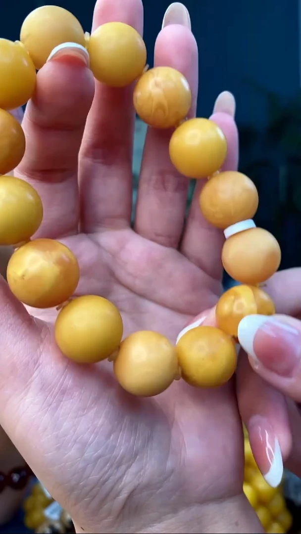 裸石琥珀未镶嵌12/12多样性发其一15