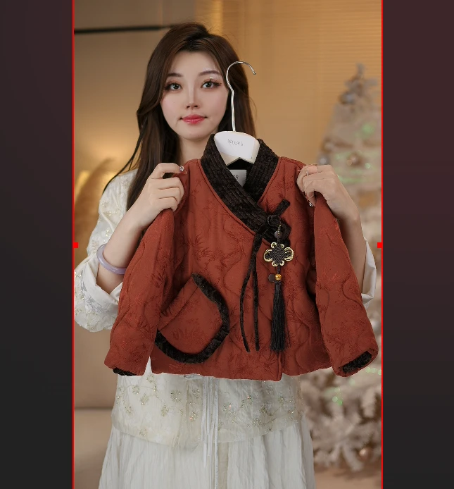 【现货】2026冬季新款儿童韩版时尚加厚加棉外套35553