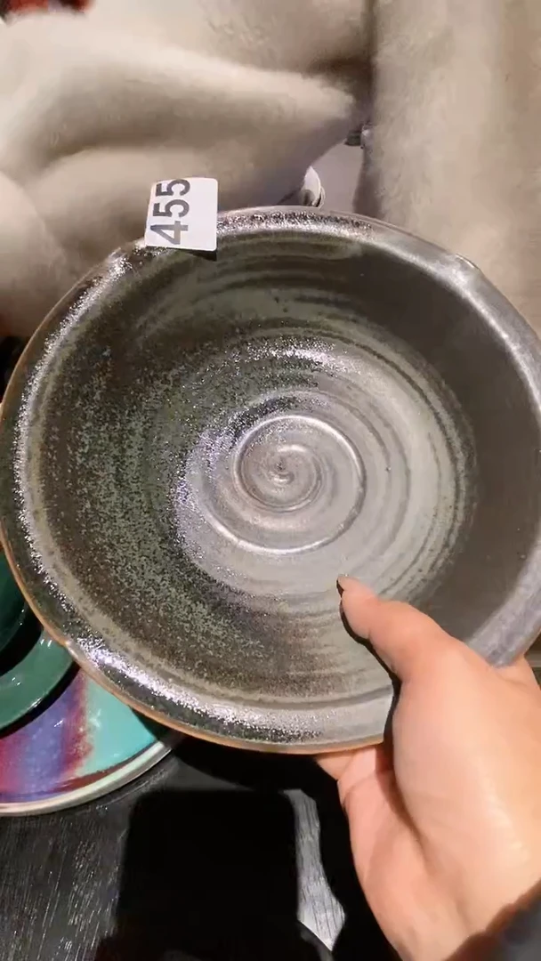 【闪购商品】碗455志野玻化异型盘