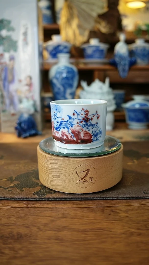 12景德镇手工手绘茶具