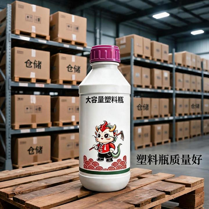 仓库直发精品大瓶装塑料瓶pet瓶子带盖有盖地用