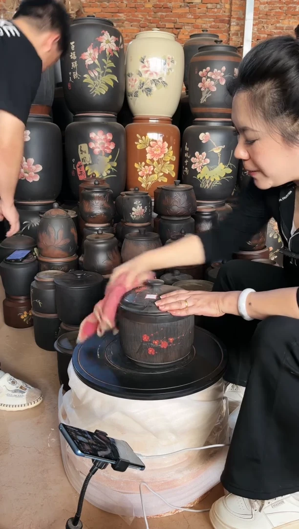 【闪购商品】壶完品茶叶罐 小五饼红梅   6