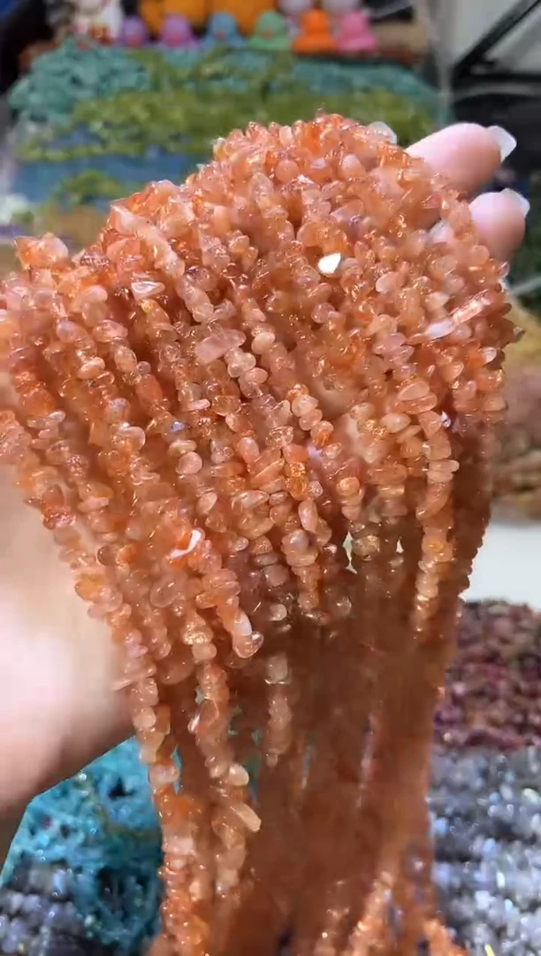 水晶珠宝半成品未镶嵌卡3-5小金太阳