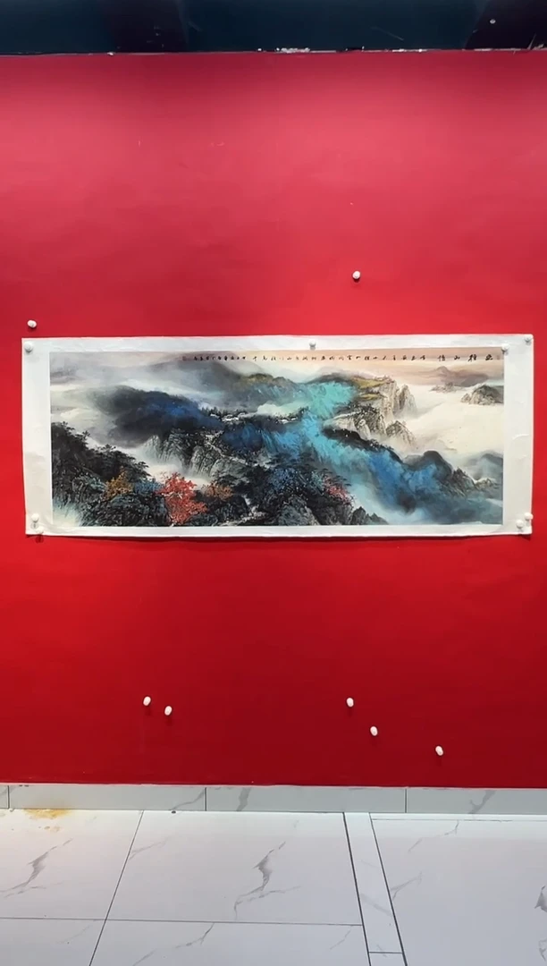 国画画家陆远华纯手绘原作