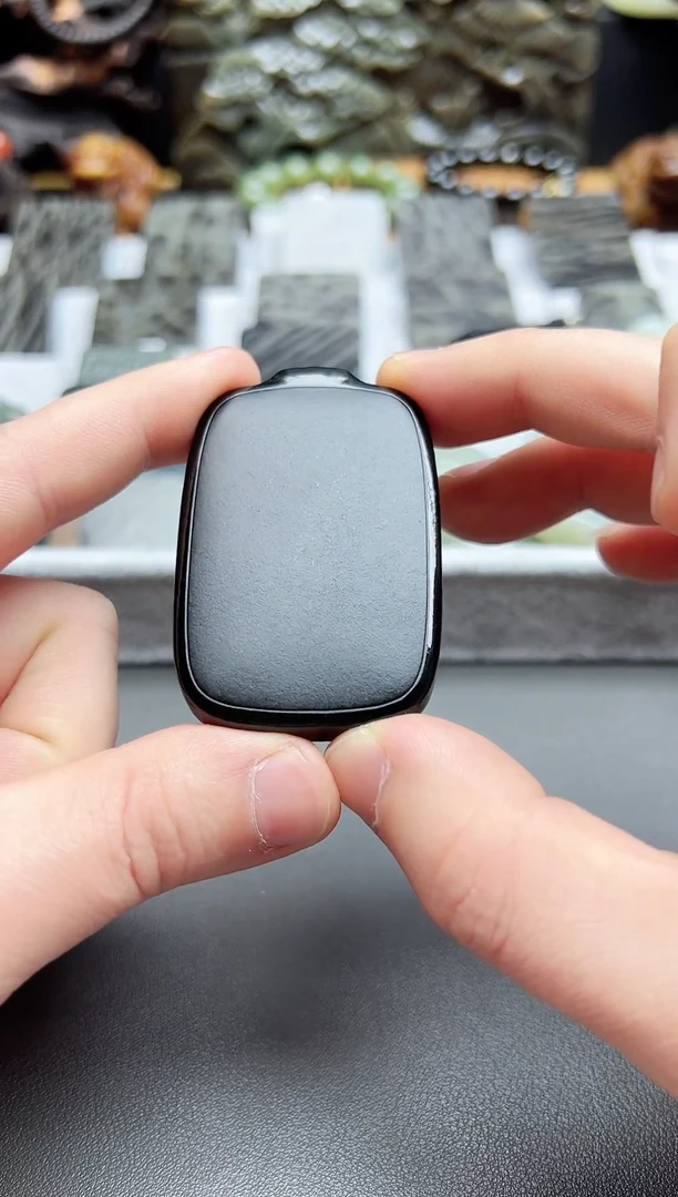 未镶嵌和田玉摆件海****空塔青平安无事牌