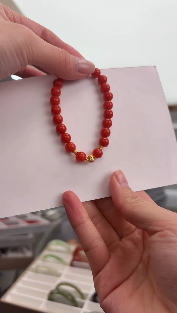 未镶嵌手串南红玛瑙15