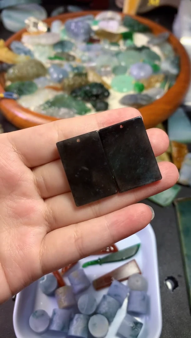 颈饰未镶嵌翡翠022天然翡翠