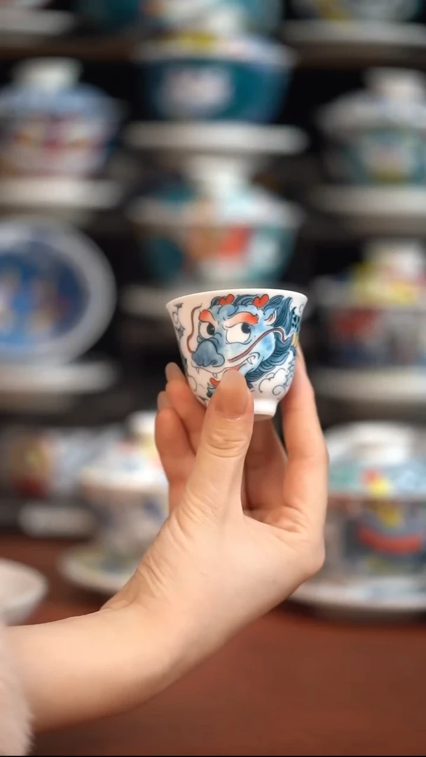 瓷片昨明铃铛杯（福利价格）