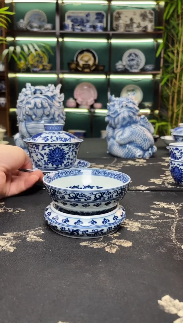 复***上景德镇陶瓷茶具88888