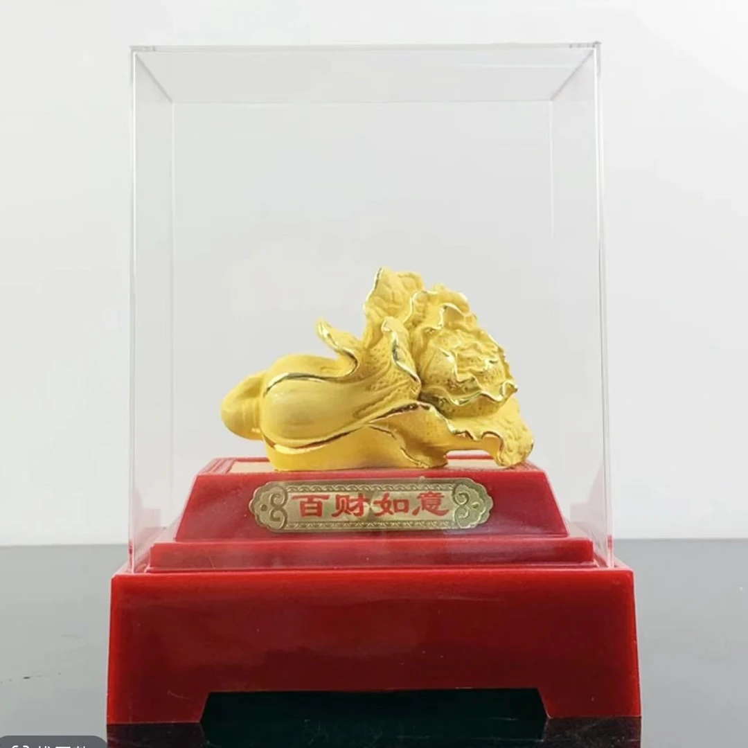 百财如意白菜摆件