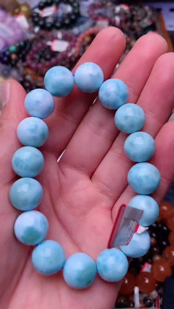 【闪购商品】针钠钙石（海纹石）手链未镶嵌337天然