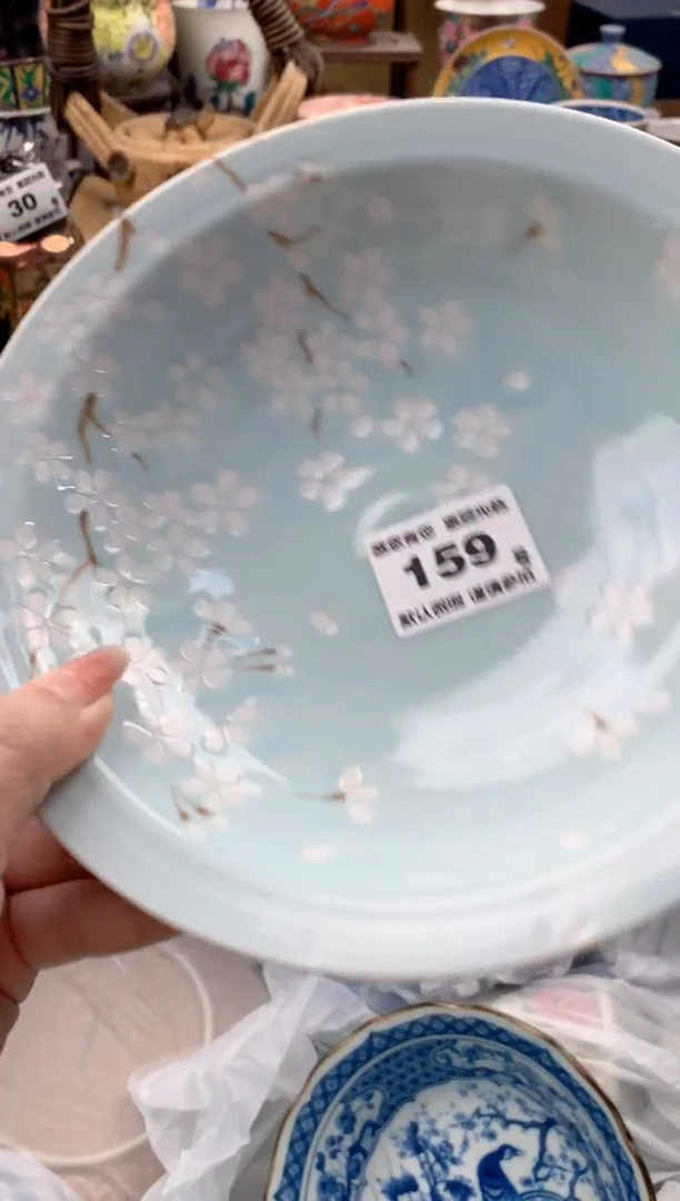 瓷片张*果159号九姑娘工艺品瓷器