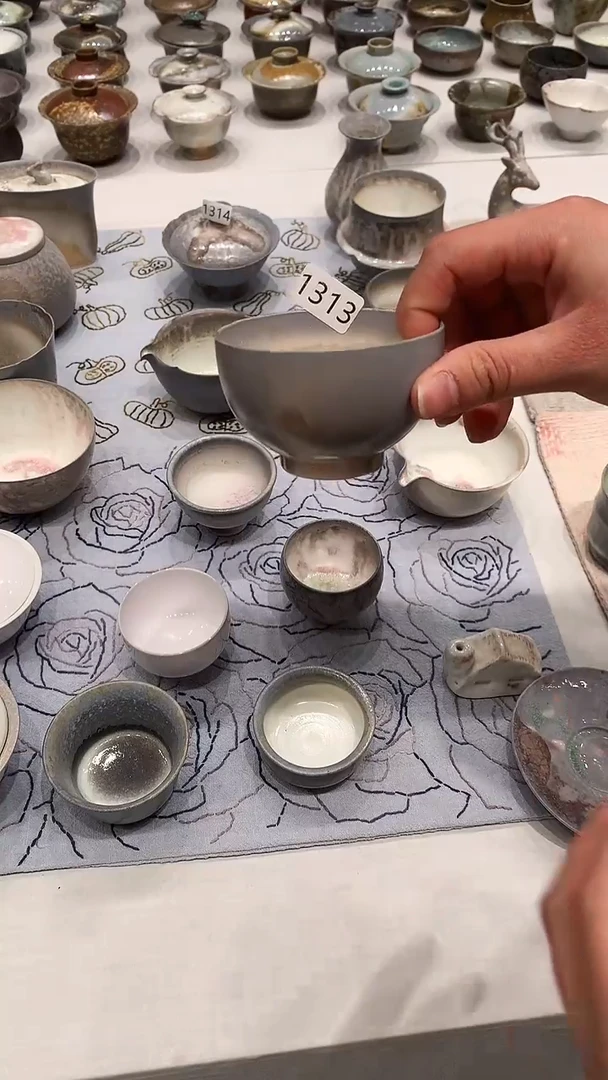 摆件陶景德镇柴烧茶具@@1313