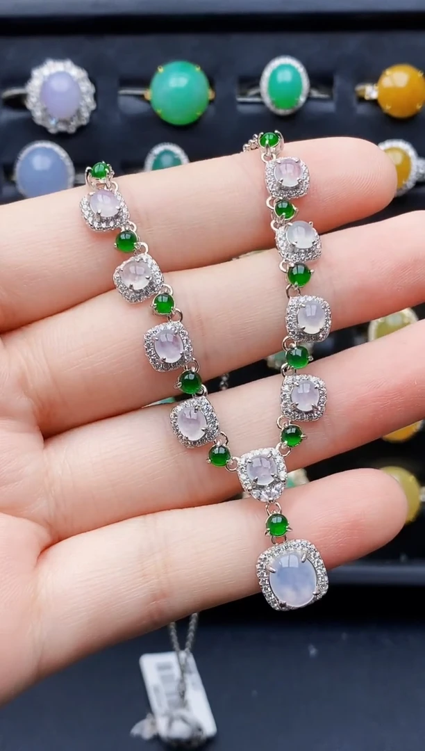 银S925镶嵌戒指翡翠1180