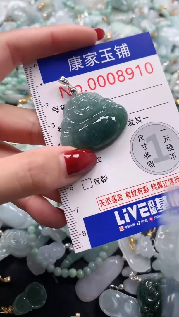颈饰未镶嵌翡翠8910
