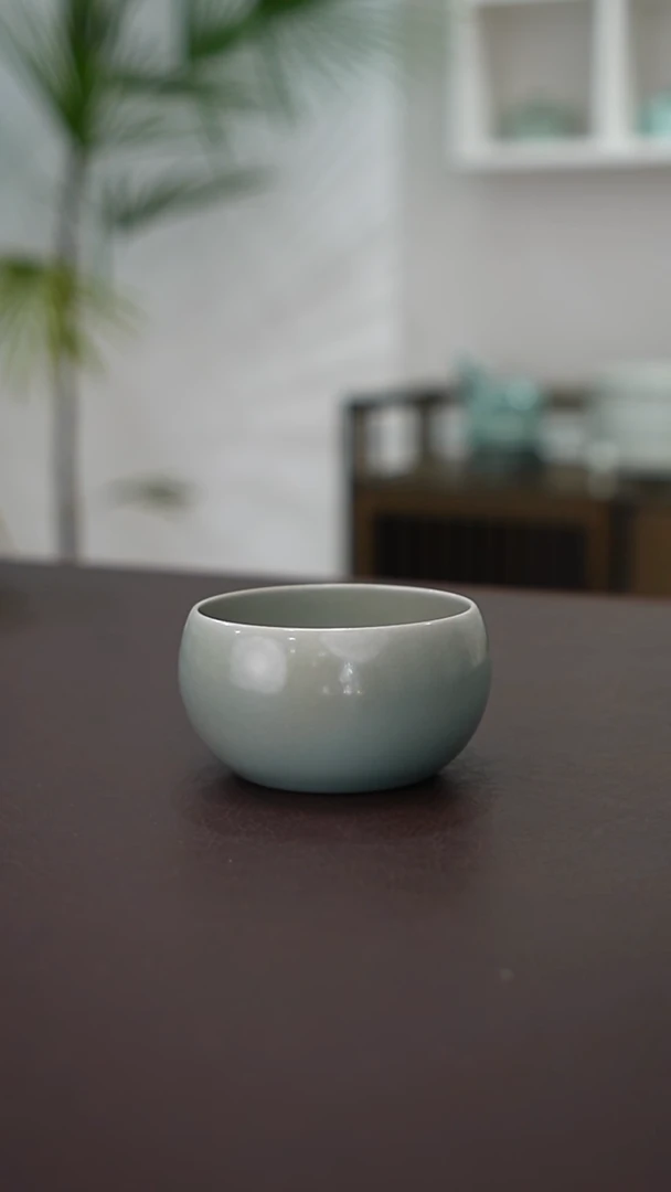 柴烧    禅定杯    平