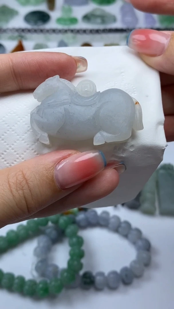 未镶嵌定制翡翠毛货定制不退不换