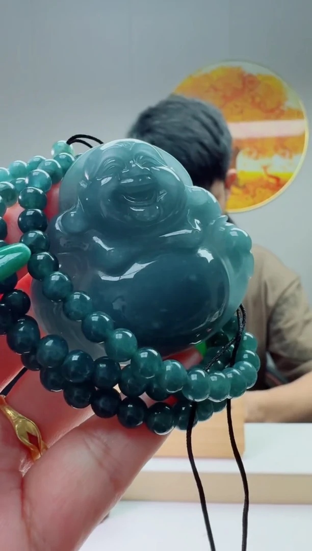 翡翠未镶嵌颈饰多样性随机发其一