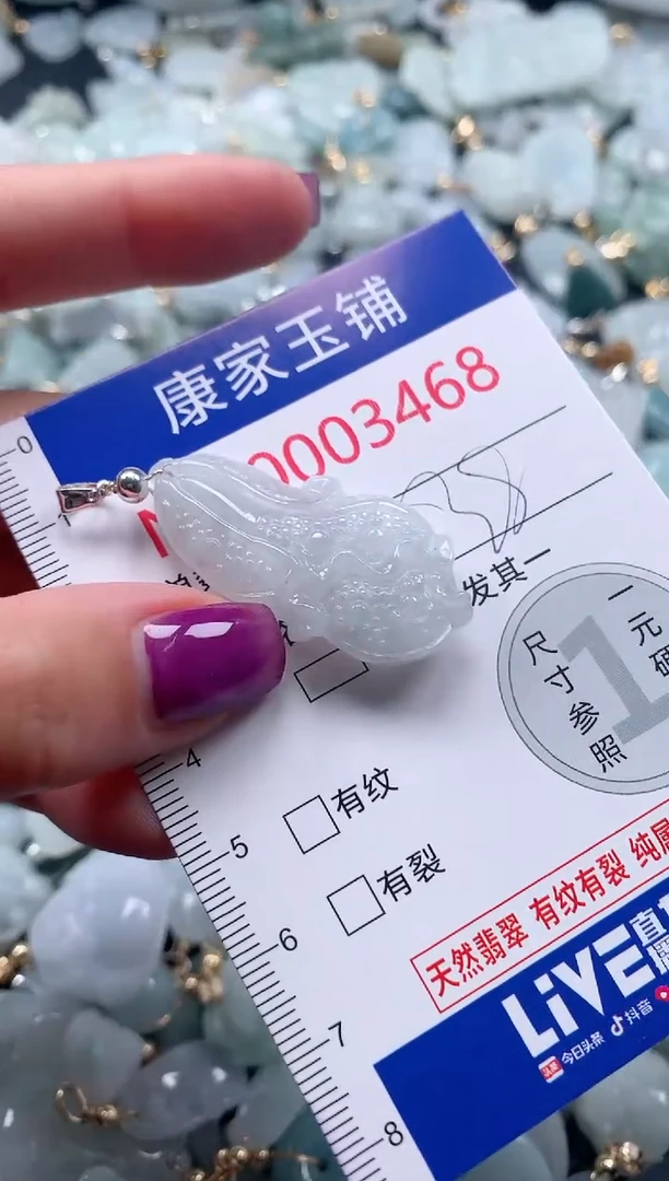 颈饰未镶嵌翡翠3468