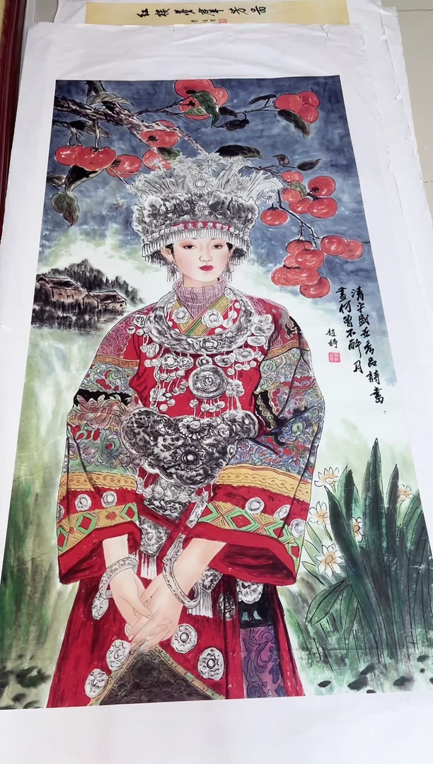 国画九霄甄选国画作品zhb037