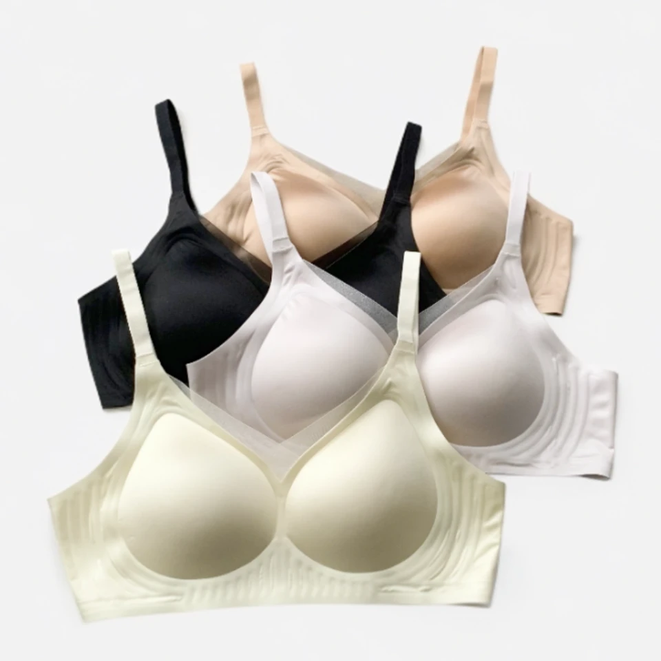 柔软聚拢无痕蕾丝内衣K1051