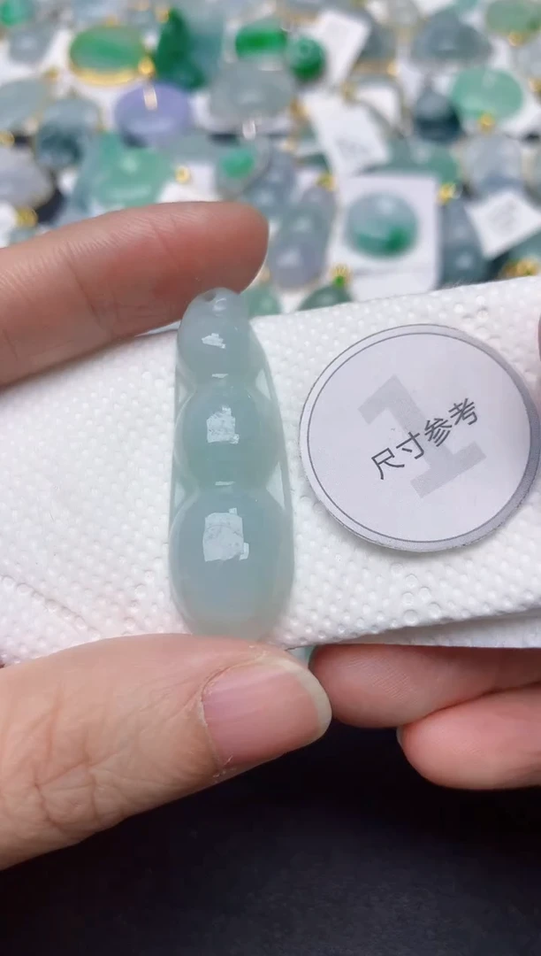 颈饰未镶嵌翡翠天然缅甸A货翡翠