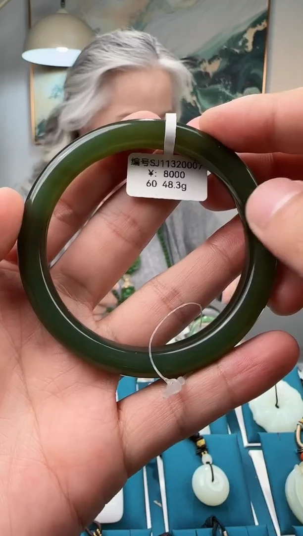 未镶嵌手镯和田玉SJ60