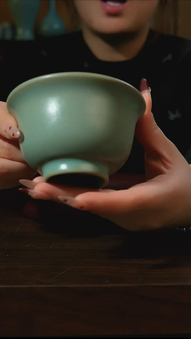 杯子瓷用****9凝脂大压手杯