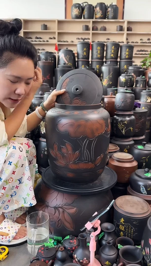罐瑕疵水缸20升 488  荷花