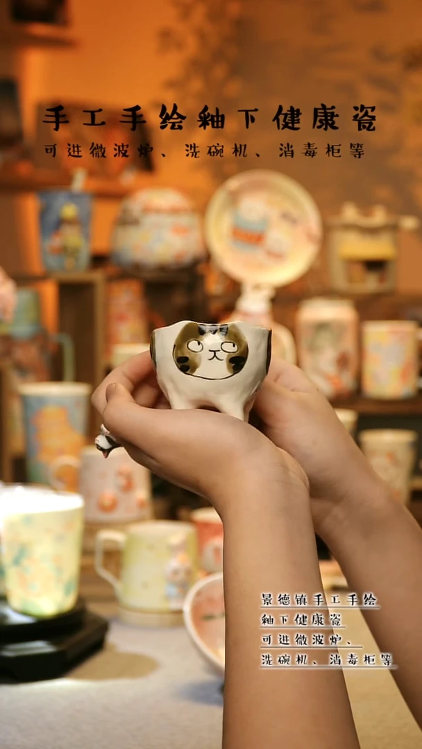 【闪购商品】景德镇高温釉下彩&A871