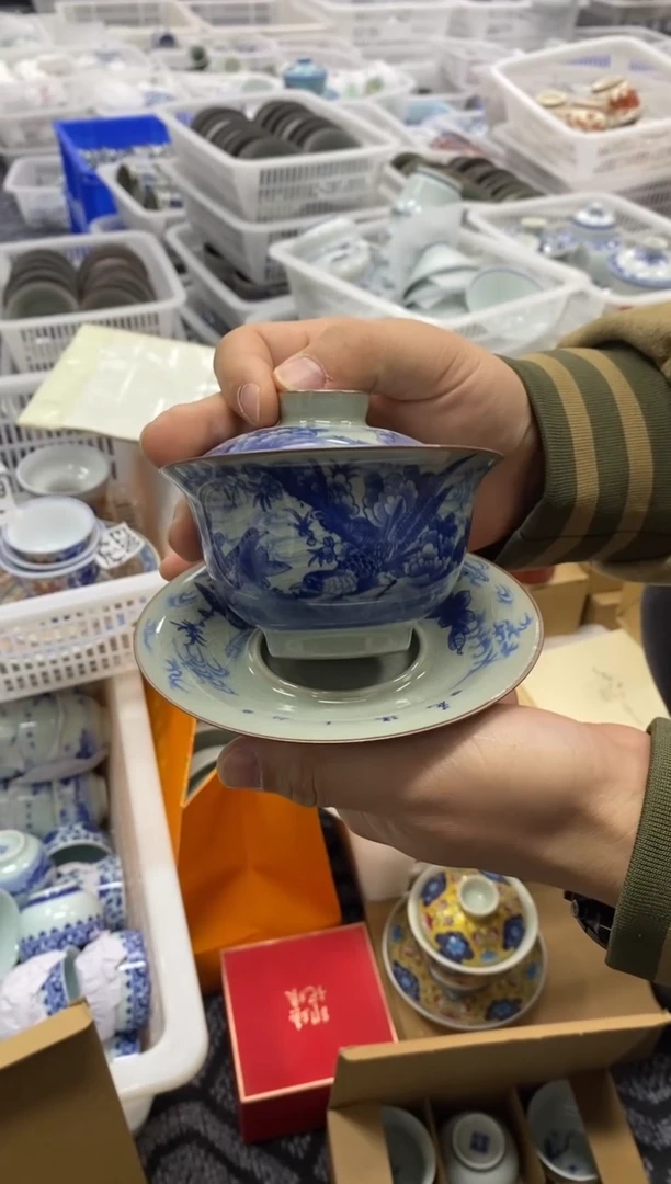 陶瓷景德陶瓷茶具容量约150