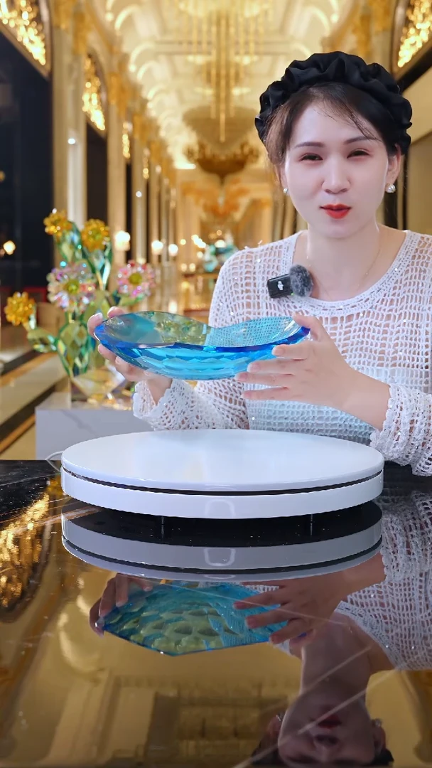摆件爱心艺术果盘