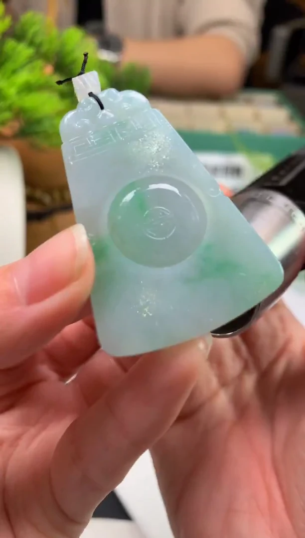 未镶嵌定制翡翠招****儿---124843