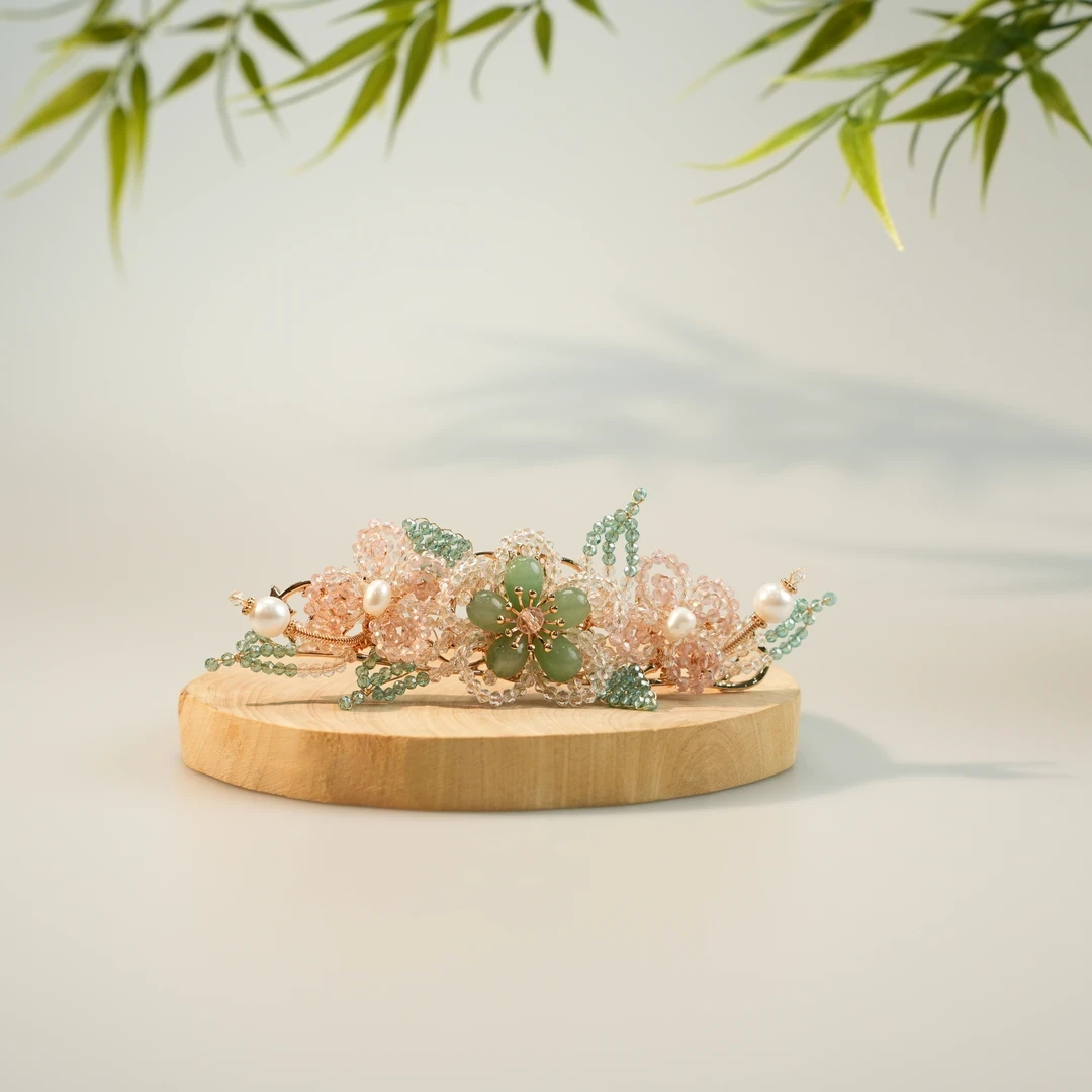 古悦倾城【小花冠发冠】古风汉服头饰国风古装发饰复古宋制明制冠配